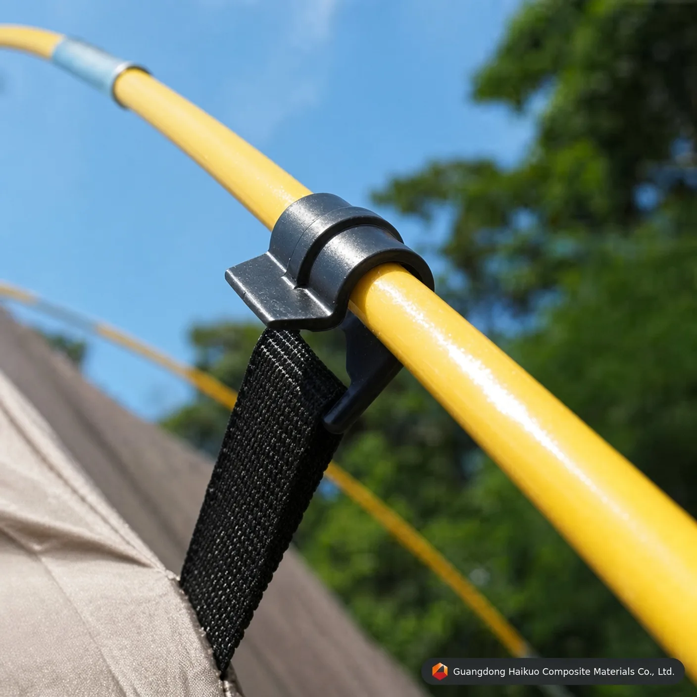varillas de fibra de vidrio para carpas
