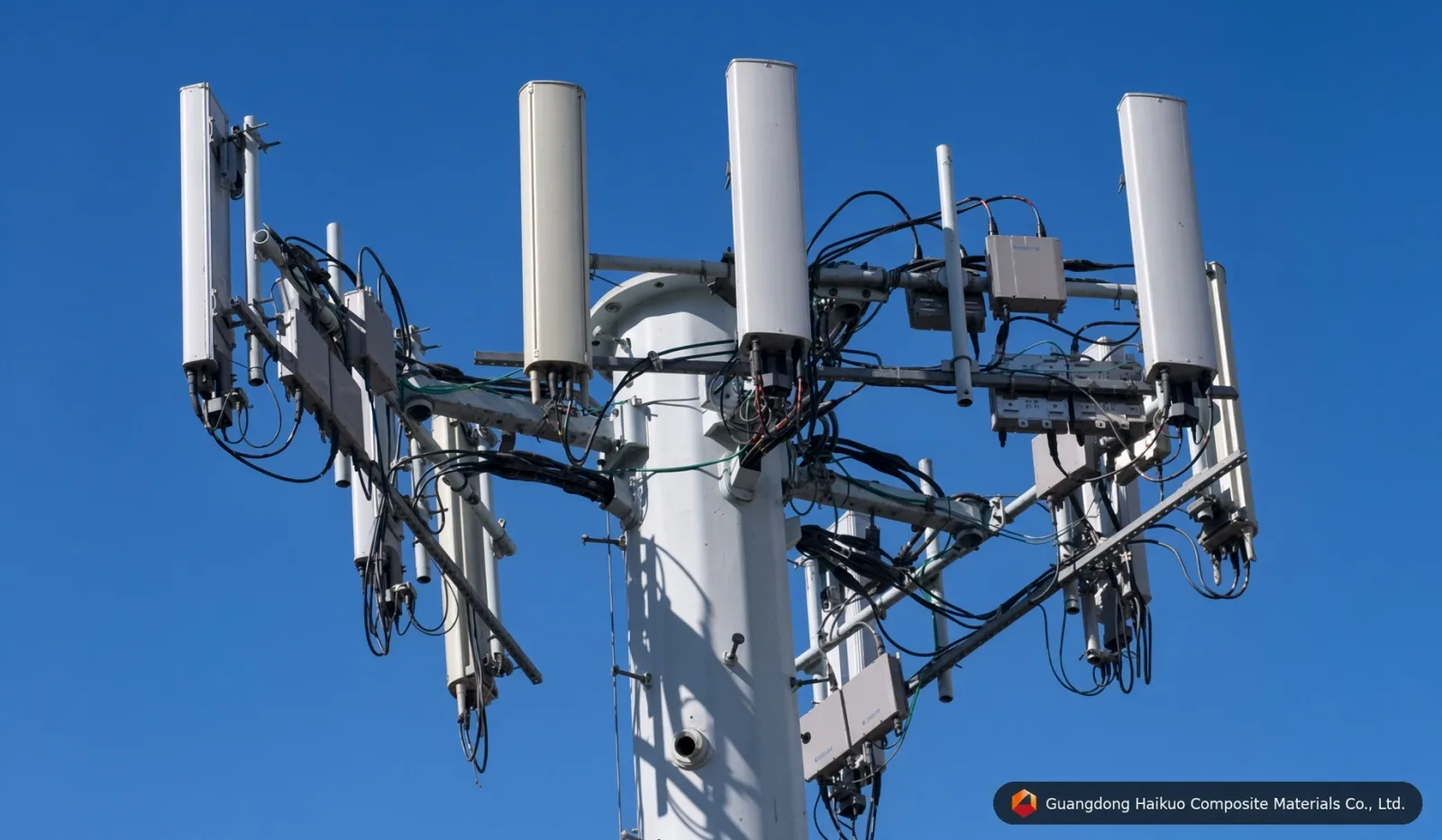 Radomo de fibra de vidrio para torre de telefonía 5G