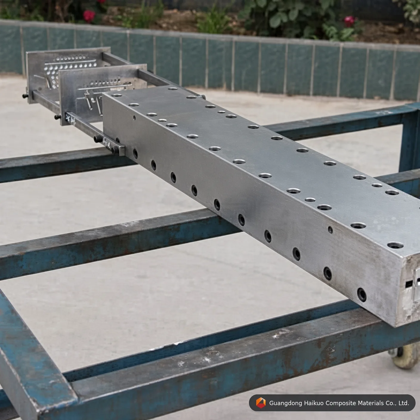Molde de pultrusión para perfil de escalera de PRFV