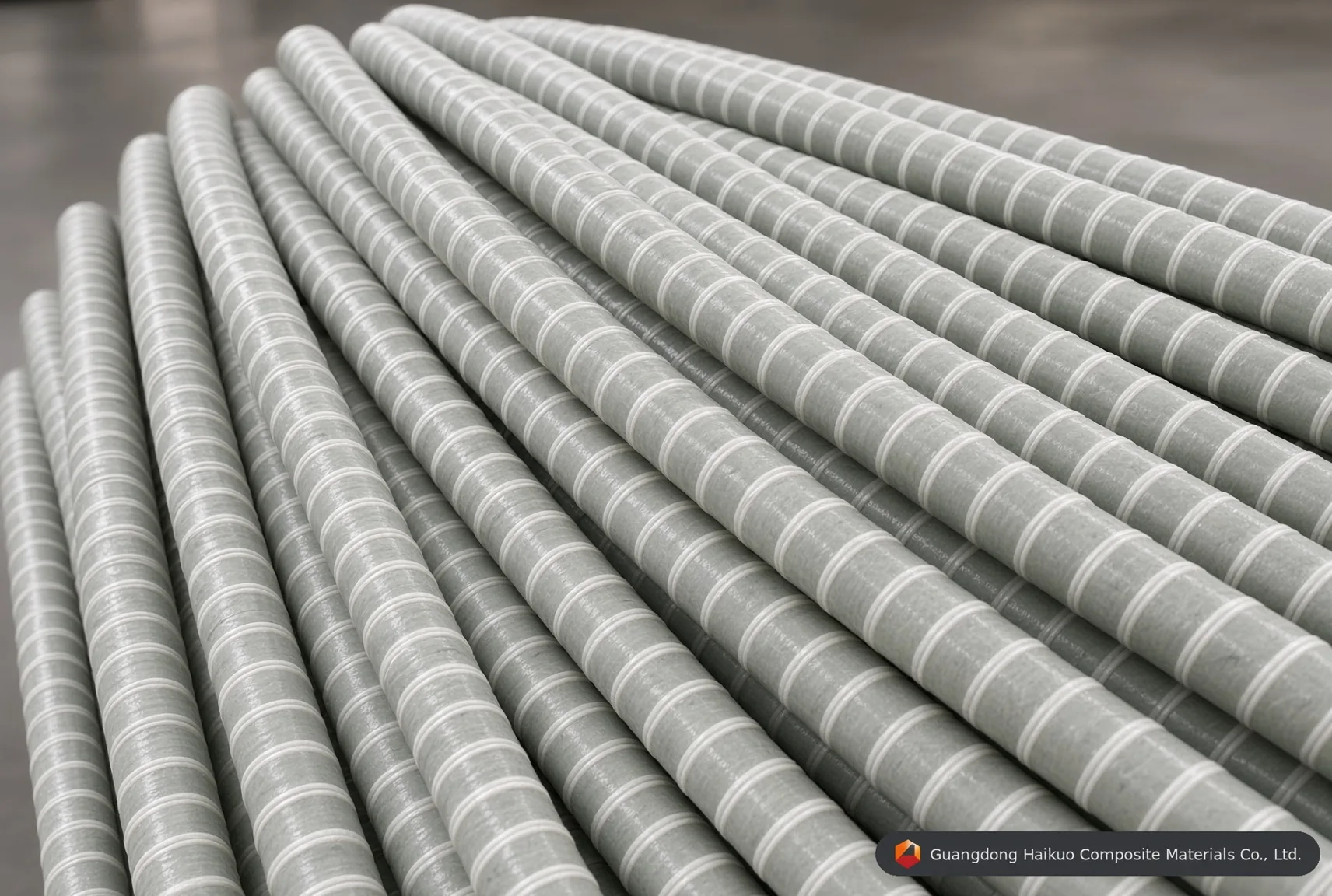 Varillas de fibra de vidrio usadas en construcción