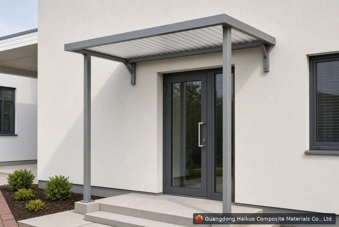 Armazón de toldo de fibra de vidrio