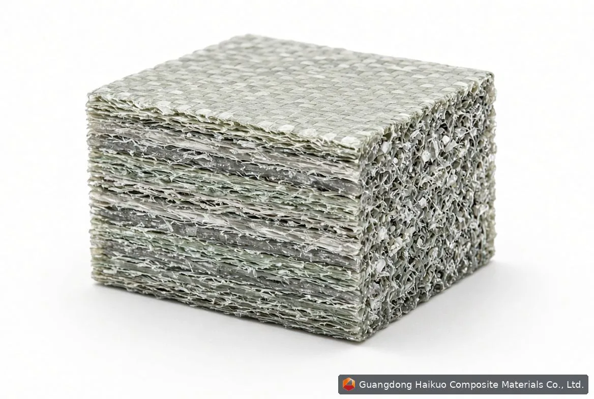 Estructura y propiedades del material PRFV